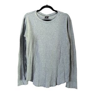 N(N) by Number (N)ine Gray Long Sleeve Top Size 4 Streetwear Japanese Neutral